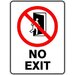 No exit